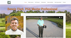 Desktop Screenshot of dennisclarkgolf.com